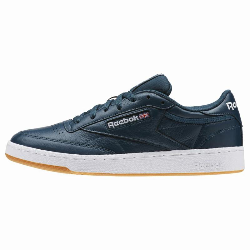 Tenisi Reebok Club C 85 Barbati Albastri/Albi Romania BJ7036GJ